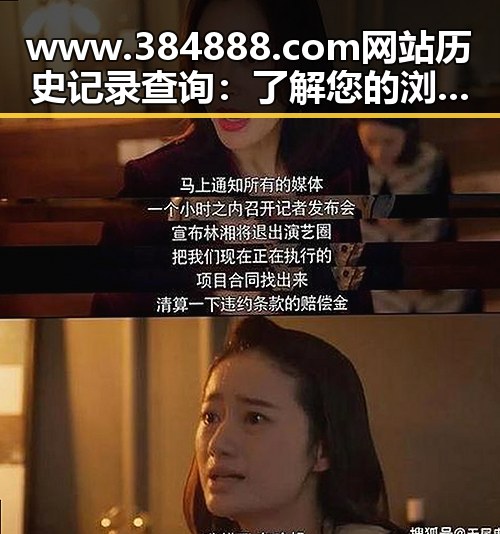 www.384888.com网站历史记录查询：了解您的浏览足迹