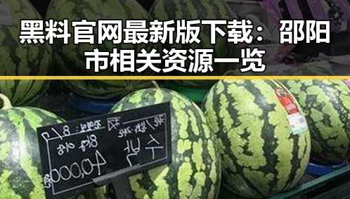 黑料 官网最新版下载:邵阳市相关资源一览