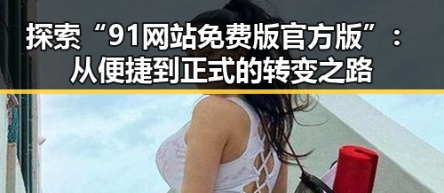 探索“91网站免费版官方版”：从便捷到正式的转变之路
