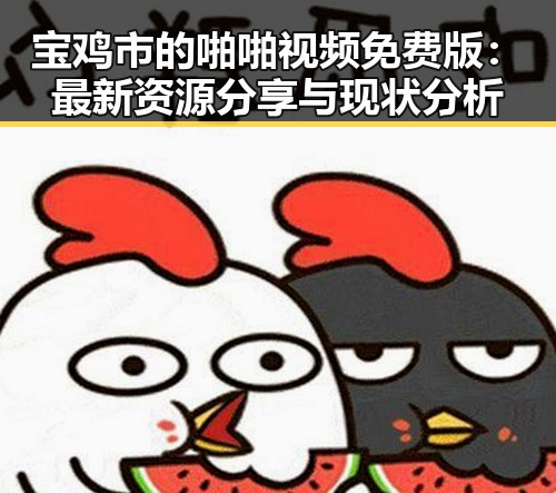 宝鸡市的啪啪视频免费版：最新资源分享与现状分析